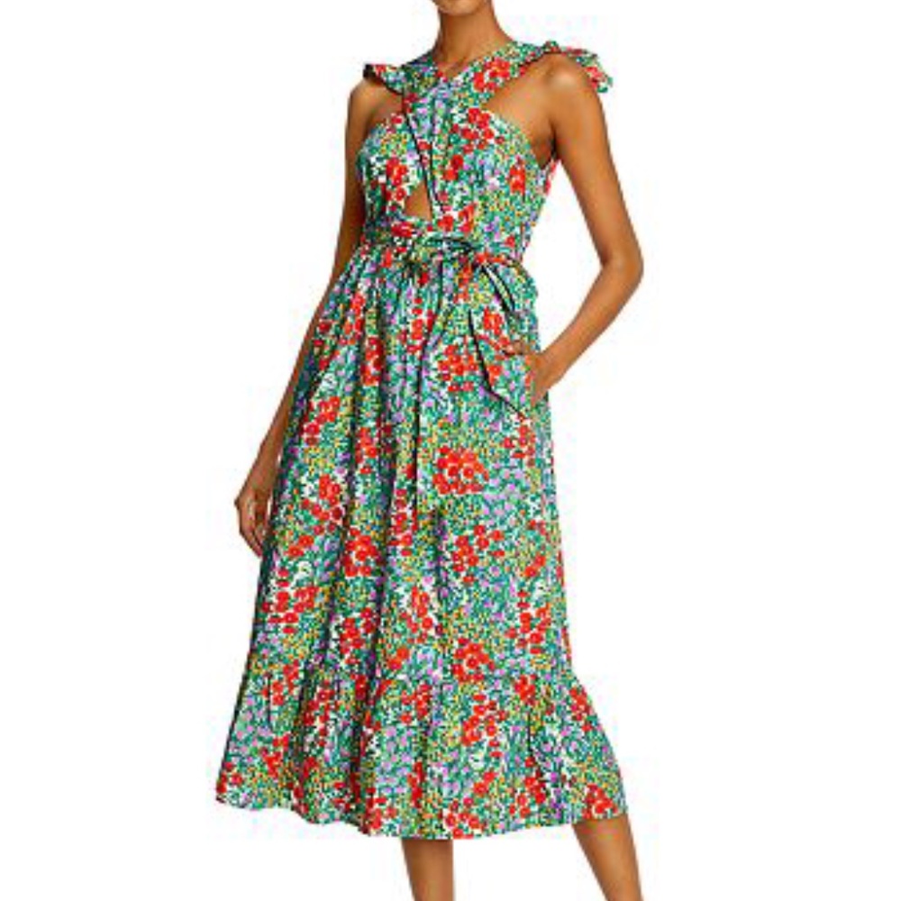 Madewell Banjanan Cecil Midi Dress